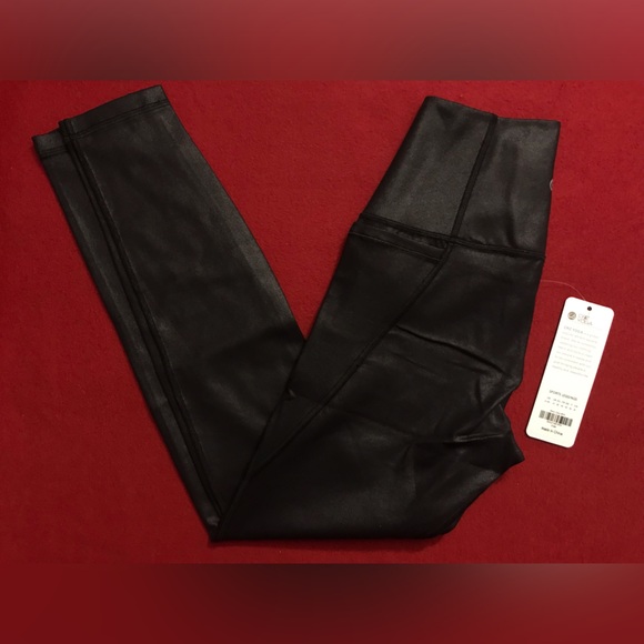 NWT CRZ YOGA Butterluxe Matte Faux Leather Leggings - Picture 7 of 16